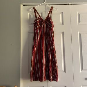 Boho Striped Midi H&M Dress